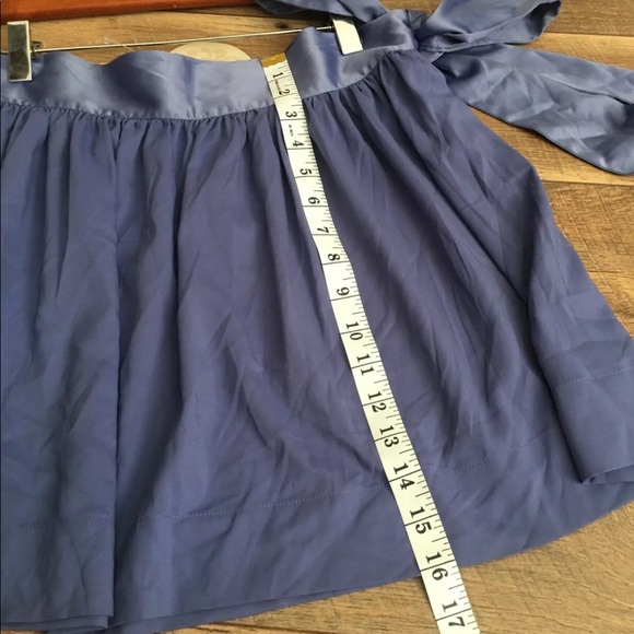 BCBGeneration mini skirt seabreeze waist tie 6 - Picture 2 of 3